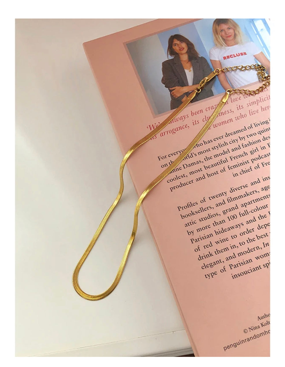 Classy Snake Necklace XMTX Collections