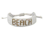 Beach Seed Beaded Adjustable Bracelet