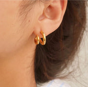 Ava Double Hoop Earrings